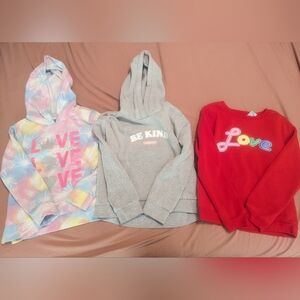Joe Fresh and Extremely Me Red and Gray Sweatshirts and Hoodies